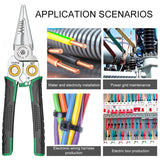 Wire Stripper Tools Multitool Plier Crimper Cable Cutter Multifunctional Stripping Crimping Pliers Terminal Hand Tool