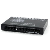 5/7 band Car Audio Equalizer EQ Frequency Adjustable RCA Input for Portable Devices+Subwoofer Output