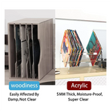 Pallet CD Organizer Eyepowder Storage Tray Cosmetics Rack Makeup Tools Compartment Holder for Women