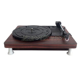 3 Speed Vinyl Record Player Portable Retro Gramophone Home Decoration Turntable Disc Ruby Phono Output Audio