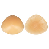 Prosthesis Bra Pad Inserts Soft Silicone Triangular Shaped Concave Bottom Prosthetic Breast for Post Mastectomy