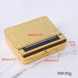 Portable Mini Metal Manual Rolg hine 70/78/110MM Tobacco Roller Case Box Cigarette Maker Smoking Accessories