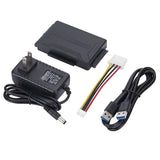 SATA/IDE to USB 3.0 Adapter, Hard Drive Adapter Cable Converter for Universal 2.5/3.5 SATA and IDE HDD/2.5 Inch SSD Laptop