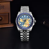 PAGANI DESIGN GMT NH34 Luxury Men Mechanical Wristwatch Ceramic Bezel Waterproof Automatic Watches Men's Business Reloj Hombre
