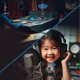 In-Ear Monitor Rechargeable Transmitter Receiver Wireless IEM System for Studio Band Rehearsal Live Performance