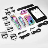 RESUXI NEW in 1 Clippers Electric Shaver trimmer 3 pieces grooming set for men Barber shop Hair Cutting hine