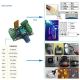 5A PWM Brush Motor governor Control DC 5V 12V 24V 36V 2-wire CUP FAN pump speed Controller switch lighting LED dimming
