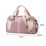 Sport Gym Men Women Outdoor Waterproof Separate Space For Shoes Oxford Wee Travel Duffel Bag for Swimming