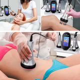 LED RF Ultrasonic Cavitation Body Slimming Machine 40Khz Fat Reducer Facial Lifting Beauty Skin Tighten Skin Care Tool