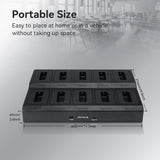 RTC22T black ten way charger [compatible with RT22/RT622/RB19/RB619]
