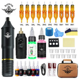 Full Of Tools Pen Set Tattoo Motor hine Maquina Para Tatuar
