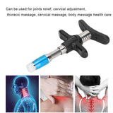 Manual One Head Spinal Massager 10 Levels Portable Chiropractic Adjusting Tool for Muscle Relaxation