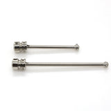 2Pcs Metal Front And Rear Center Drive Shaft For Wltoys 104001 1/10 RC Car Upgrade Parts Spare Accessories