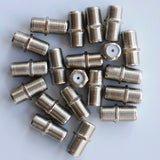 100PCS/Lot F Type UHdapter Female F/F Jack RG6 Coaxial Cable High Quality Coax Connector For TV Video