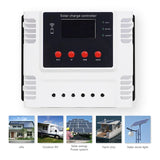 20A 30A 40A 50A 60A Solar Photovoltaic System Street Light LED Display USB Interface Intelligent Charging Controller