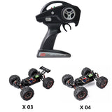 Remote Control Transmitter For XLF X03 X04 X-03 X-04 1/10 RC Car Brushless Monster Truck Spare Parts Accessories