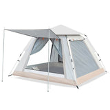 Quick Open with Canopy Automatic Camping Waterproof Portable Hexagonal Tent for Family 3-4/4-6 People