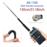 10PCS AR1106 Telescc 136-174mHz High Gain VHnti-Collision Extendable Antenna for WouXun Kenwood BAOFENG Radio