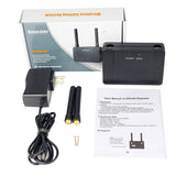 ZZQ8A black repeater 433MHz call button signal amplifier