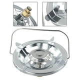 Quality Practical Furnace Head Iron Liquefied Gas Outdoor Burner Camping Stove Cooker High Strength With Handle