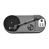 Radio 33/45 PRM LP Vinyl to MP3 Converter Turntable with 5V DC Adapter and Micro SD Card Slot