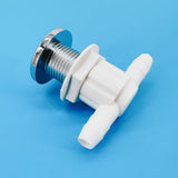 Φ11.5mm Five-hole Needle 35mm ABS Cover Bubble Chromed Cap Nylon Base Hot Tub Air Massage Bathtub Jet Nozzle