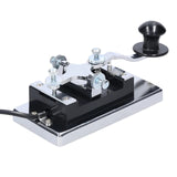 K4 Heavy-duty Electric Telegraph Communication Short Waves Morse Code DIY Telegraphing Key for Shortwave Radios Teaching