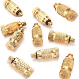 50Pcs High Pressure Spray Misting Nozzle Atomizing Nozzle For Landscaping Cooling 0.006Inch Orifice Standard 3/16 UNC