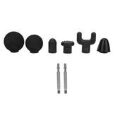 3 Types 6-In-1 Fascia Gun Massager head Set Relax Relief Pain Fatigue Soothing Meridian EVA Body Massage Head Household New