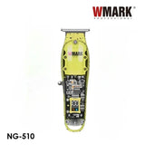 WMARK NG-510 Transparent Style Detail Trimmer Professional Rechargeable Clipper 6500 RPM with LED Battery Display