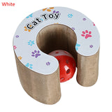 Paper Magic Organ Cat Scratching Board Cat Scratch Board Toy Magic Cat Scratcher Climbing Frame Magic Organ Cat Play Scratch Toy