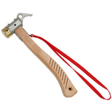 Multifunctional Copper with Bent Handle Tabernacle Spikes Hammers Practical Tentage Ground Pegs Mallet Camping Equipment
