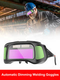 Automatic Darkening Dimming Anti-glare Argon Arc Welding Glasses Welder Eye Protection Goggles Tools