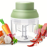 8.45oz/250ml Electric Mini Garlic Chopper, Food Processor, Portable Cordless Garlic Mincer Masher