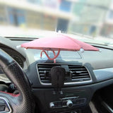 Compact Screen Phone Shade Portable Anti-uv Sun Umbrella Mobile Phones with Car for Outdoor