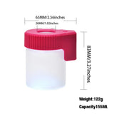 Other Electronics LED Storage Magnifying Stash Dry Herb Containers 155ml Mag Glowing Container Vacuum Bottle Seal Jar Can Pill Case Kitchen storage jar
