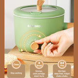 Electric Multifunction Cooker - Double Layer Home Hot Pot & Soup Heater, Mini Non-stick Pan for Kitchen