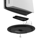 Dual-controller Charging Magnetic Dock Dual Controller Charger Station with Ambient Ps5 Console for Game