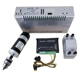 Brushless 500W High Speed 0.5KW Air-cool Spindle Motor DC 48V 12000RPM ER11 ER16 Collet 57MM Clamp Governor DIY CNC Kit