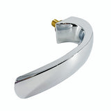 304 Stainless Steel Brass Flat C Waterfall Bathtub 1/2" Bathroom Shower Basin Faucet Hot Tub Water Draw-off Tap