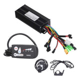 Electric Bike Motor Controller Good Heat Dissipation 24V 36V 48V Aluminum Alloy Housing High Strength Electric Bike Controller