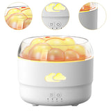 Essential Oil Diffuser Table Timer Mist Desk Air Humidifier LED Night Lights for Hotel Bedroom Fireplace Office Yoga