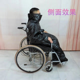 Windproof Warm Polyester Fiber Soft Comfortable Reusable Portable Old People Folded Wheelchair Warmer Blanket