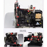 250w mini electric desktop small household three thread sewing 220v overlock hine