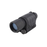 RG55-1 Compact Helmet Night Vision Hunting Monocular 1x24 Head Mounted Imaging Infrared Night Vision Scope View in Full Darkness