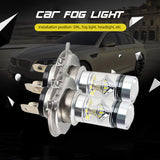 2pcs Headlight Bulb H4 H7 H11 LED Driving Lights Super Bright Car Head Lamp 100W 6500K 2000LM 12V for Automobile Accessories