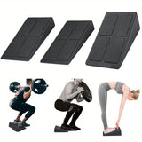 3Pcs Squat Wedge Block: Get Maximum Comfort & Performance with this Adjustable Non-Slip Squat Ramp Slant Board