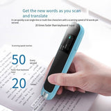 New portable scanning pen reader with voice touch screen support for WiFi Chinese/English translation devices