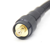 AT-33 Goose Tube SMA-Female Dual Band 144/430Mhz Foldable CS Tactical Antenna For Walkie Talkie Baofeng 5R BF-888S Radio