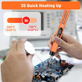 5V 8W USB Digital Electric Kit Mini Small Soldering Set Temperature Adjustable Solder Welding Iron Tool